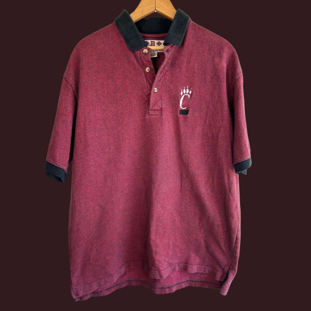Vintage 1990s Boa Resort UC Cincinnati Bearcats Polo